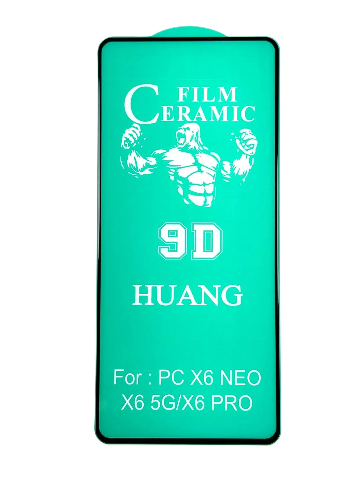 9D Ceramica Film + Anti Impact Case for Xiaomi Poco X6 / Poco X6 Pro Case