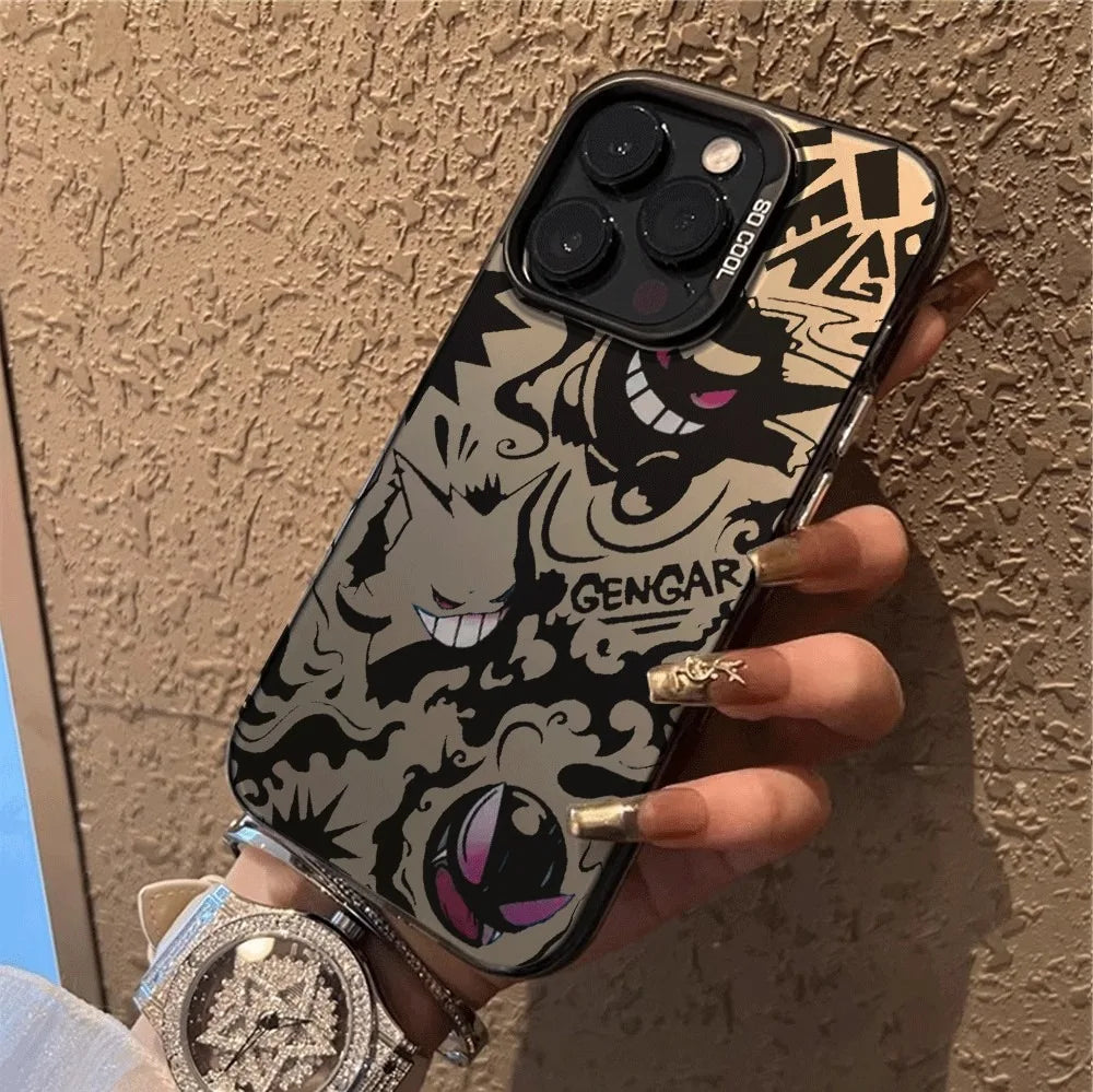 Capinha capa Fosco de telefone Demon é adequada para iPhone xr xs max 7/8 11 12 13 14 15 16 pro max plus case sílica