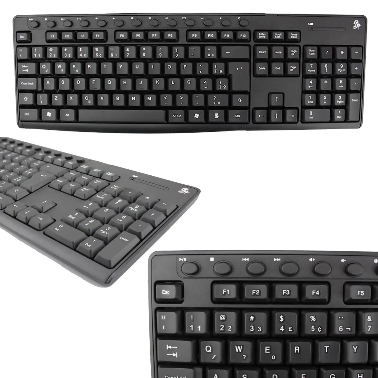 2.4GHz Certificate Anatel Abnt2 Office 5 + Wireless Keyboard