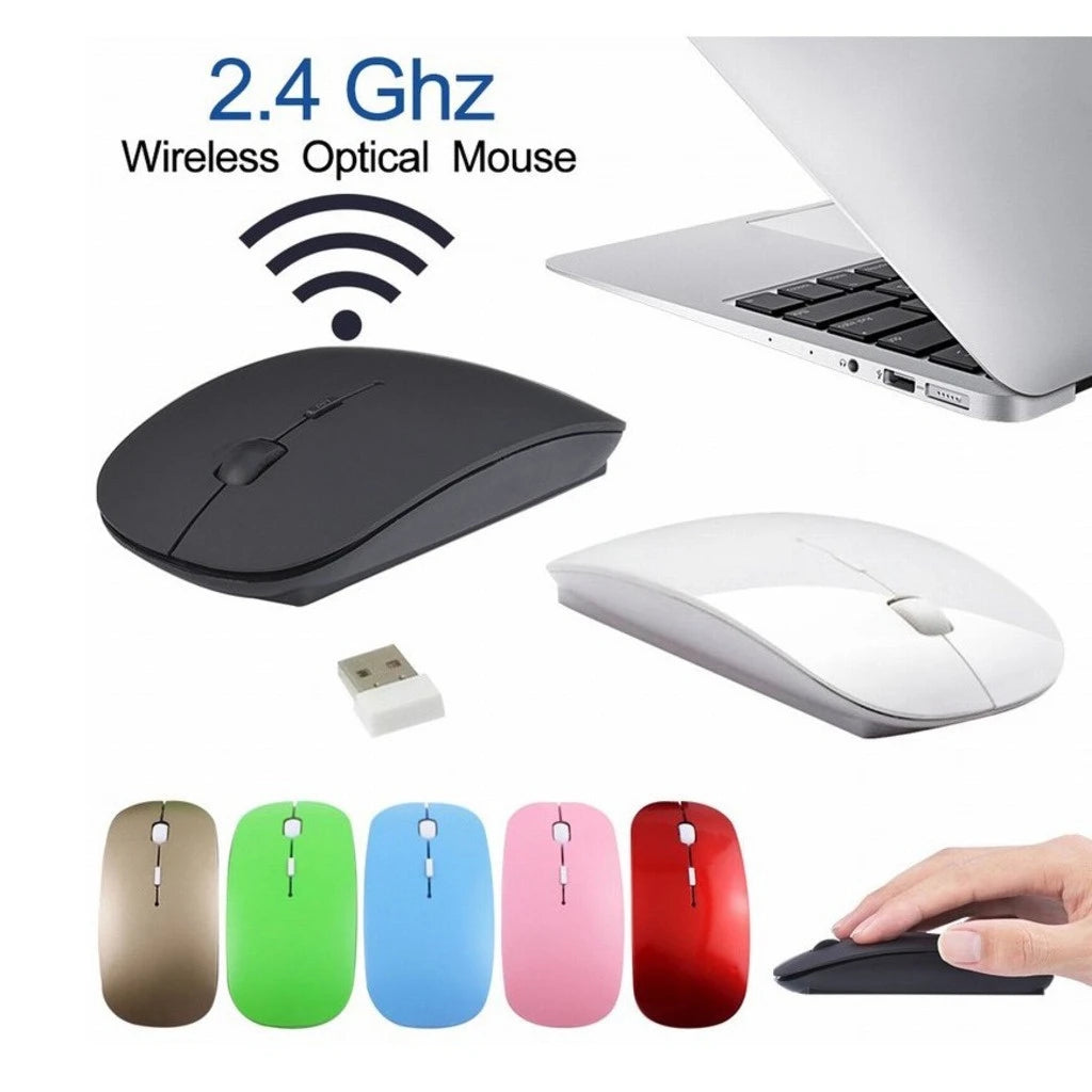 Mouse Sem Fio 2.4g Receptor Super Slim Mouse | wireless mouse 2.4G