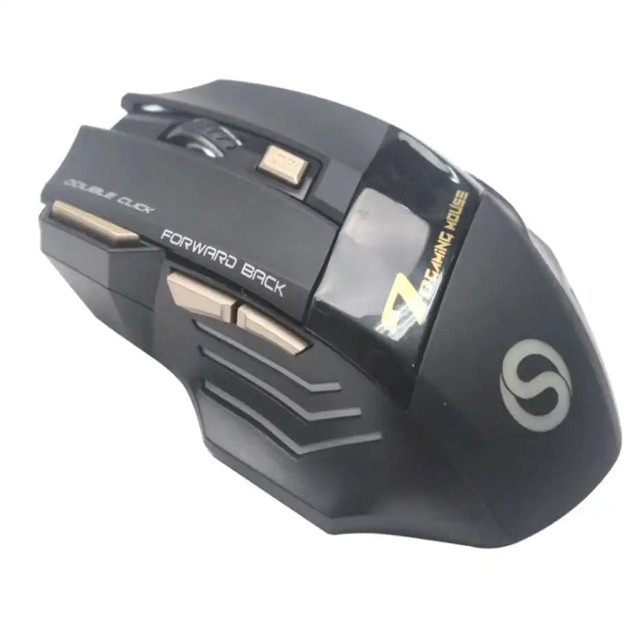 Mouse Gamer Sem Fio Recarregável Dis. 10 Metros rgb