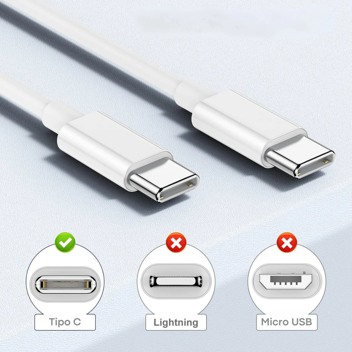 1 Meter Type-C Turbo Usb-C Two-End Charger Cable