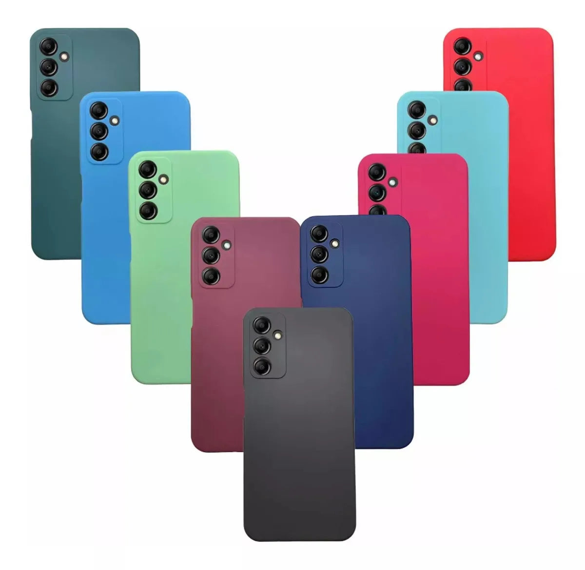 Velvety Protection Samsung A14 Compatible Mobile Phone Case