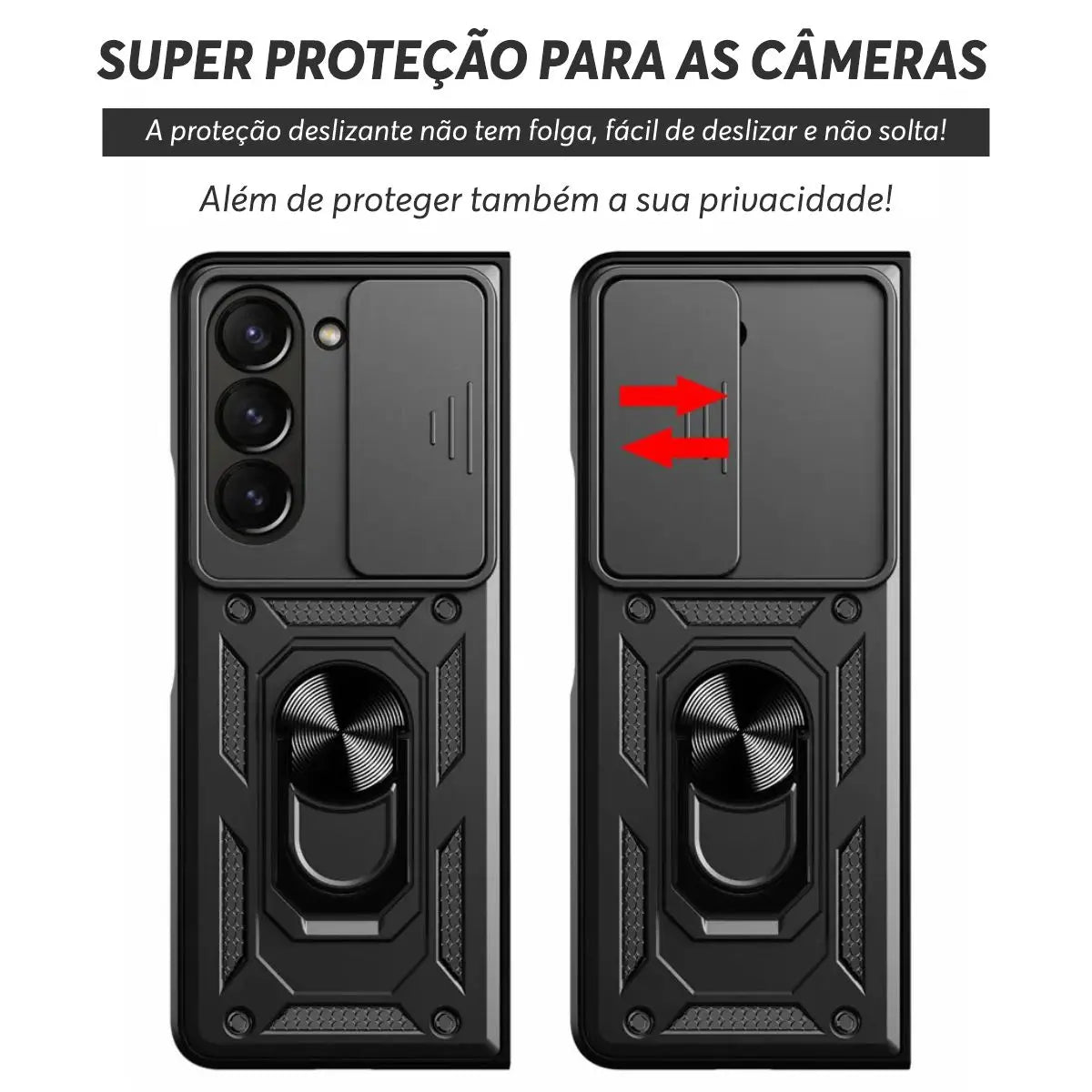Case for Samsung Galaxy Z Fold 5-Protective Anti Impact Resistant Drop Military Armor Case