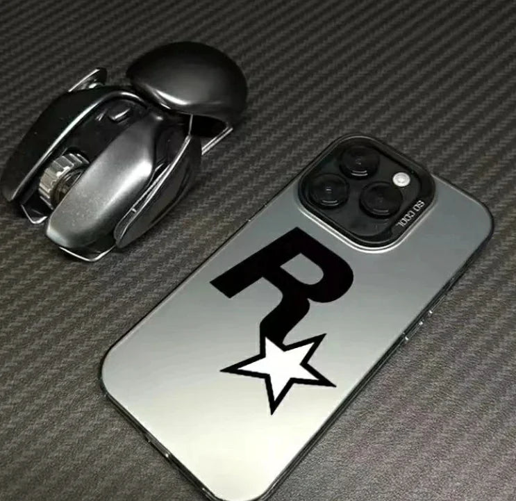 Capinha Capa Resistente A Choques De Letra R Samsung a03 a04 a12 a13 a14 a15 a05s a11 s21 fe s22 s23 case