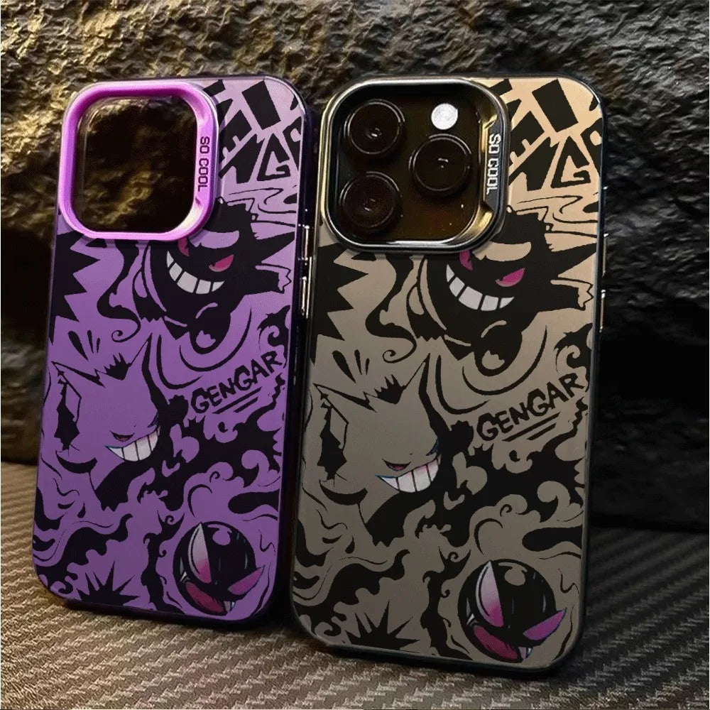 Capinha capa Fosco de telefone Demon é adequada para iPhone xr xs max 7/8 11 12 13 14 15 16 pro max plus case sílica