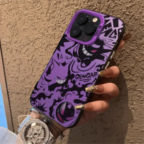Capinha capa Fosco de telefone Demon é adequada para iPhone xr xs max 7/8 11 12 13 14 15 16 pro max plus case sílica