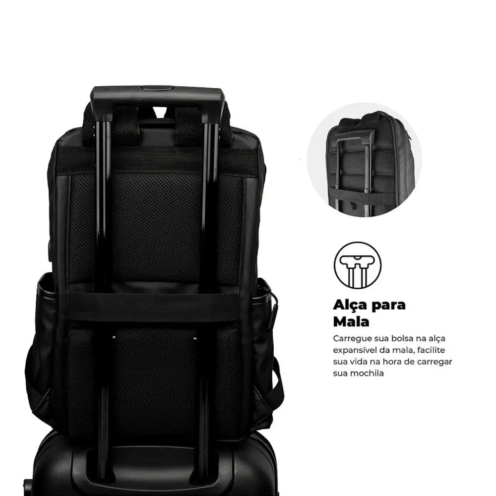 Guardian Backpack + Airtags Case-Black-Gshield