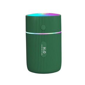 Umidificador Portátil com Purificador de Ar e LED Colorido - Aromatize e Renove Seu Ambiente!